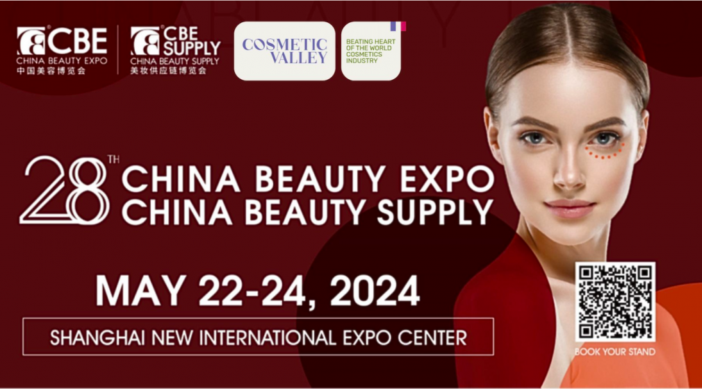 Exhibit with Cosmetic Valley at China Beauty Expo 2024 Cosmetic Valley